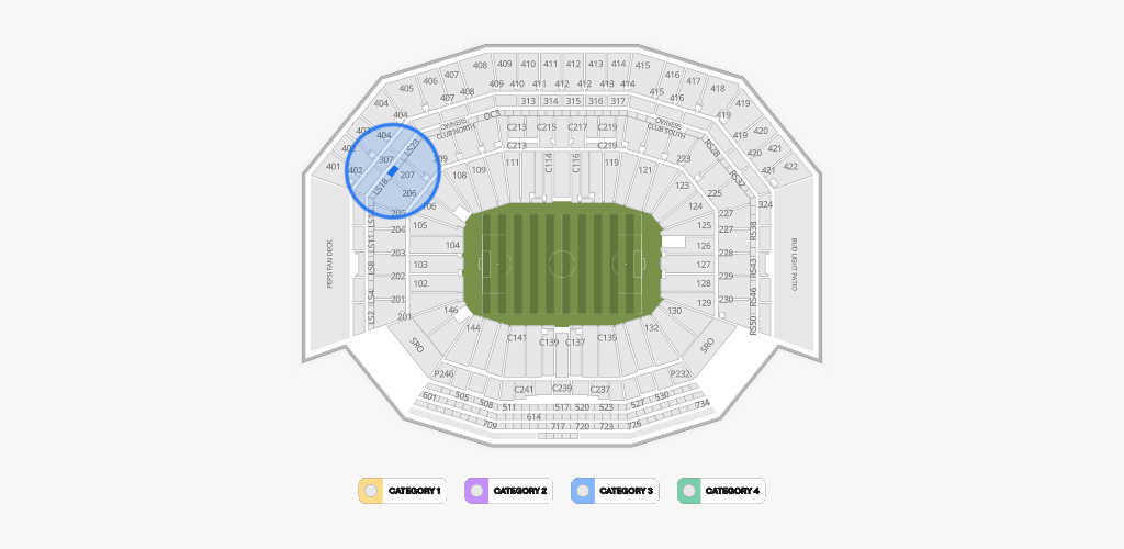 Levi's Stadium Seating Chart