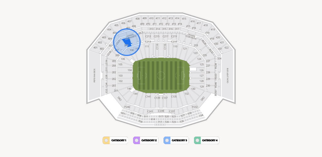 Levi's Stadium Seating Chart