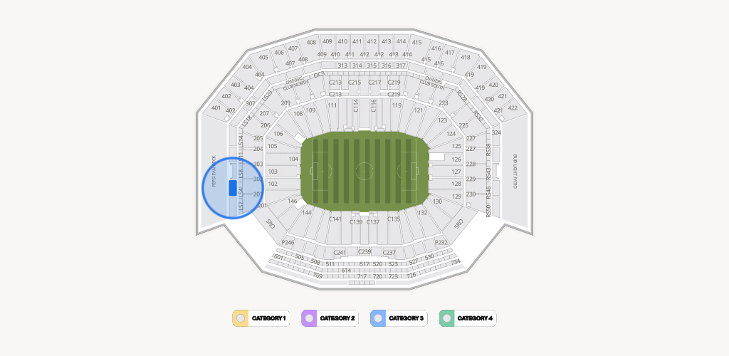 Levi's Stadium Seating Chart