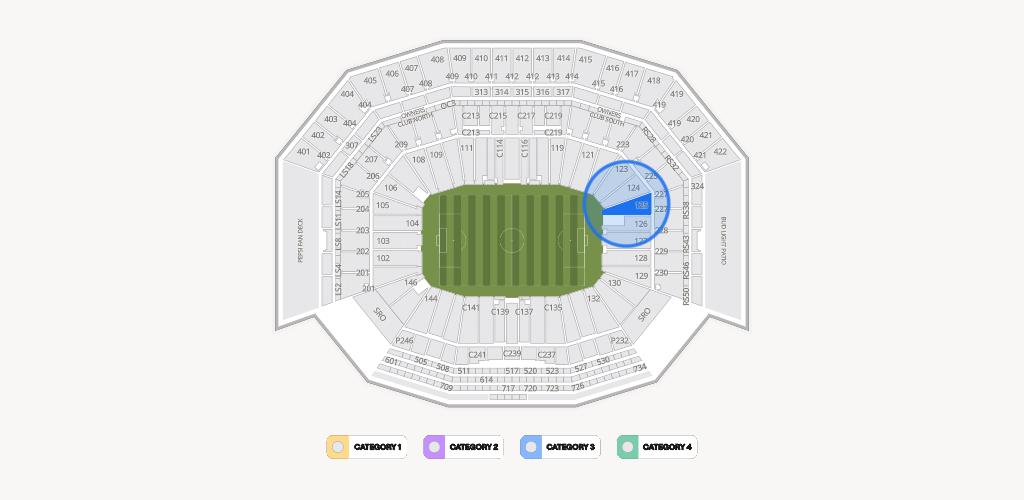Levi's Stadium Seating Chart