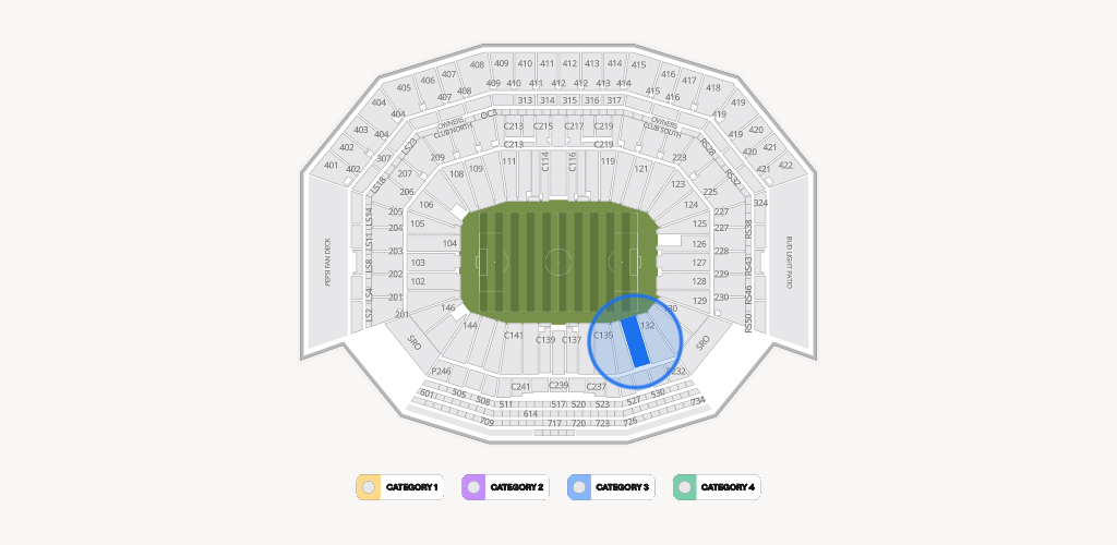 Levi's Stadium Seating Chart