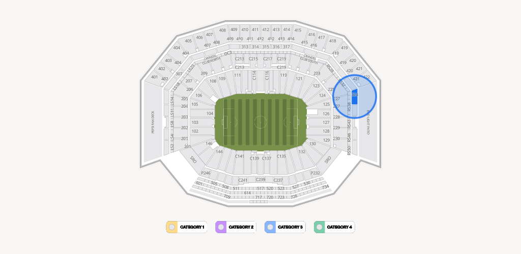 Levi's Stadium Seating Chart