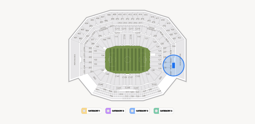 Levi's Stadium Seating Chart