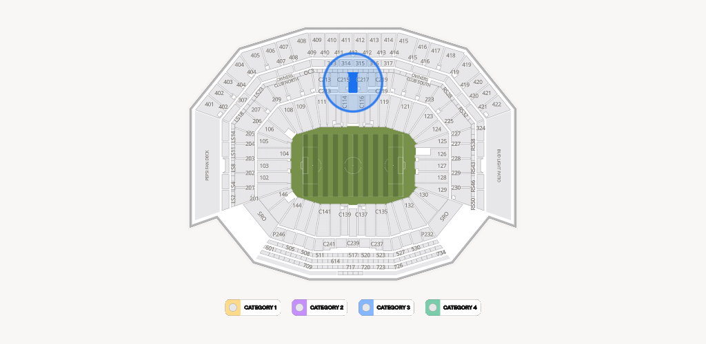 Levi's Stadium Seating Chart