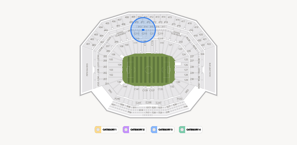 Levi's Stadium Seating Chart