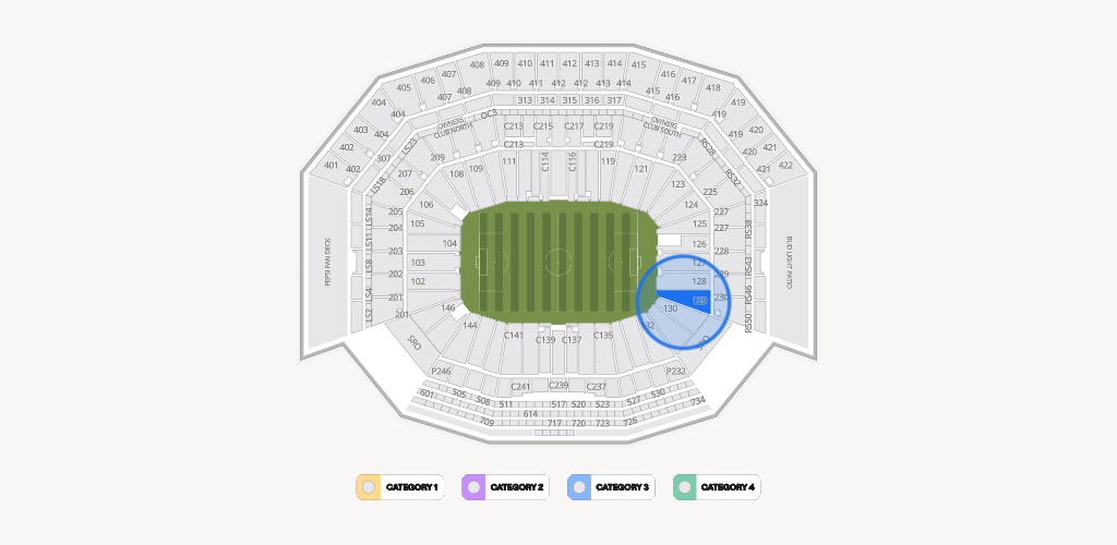 Levi's Stadium Seating Chart