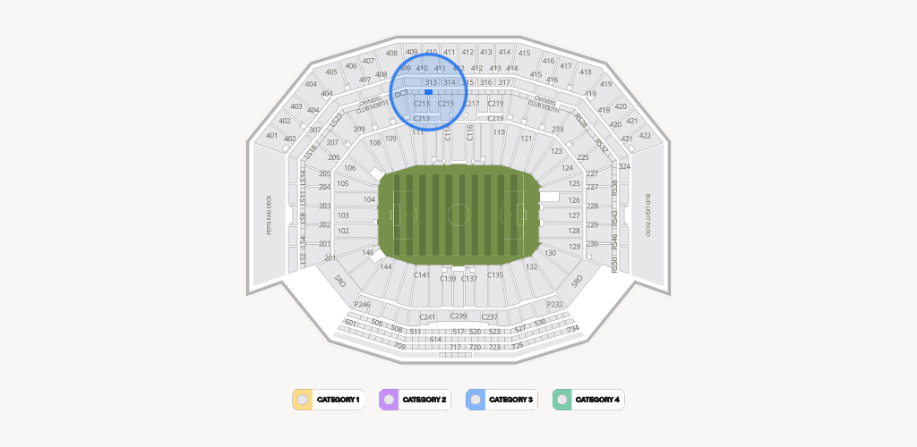 Levi's Stadium Seating Chart