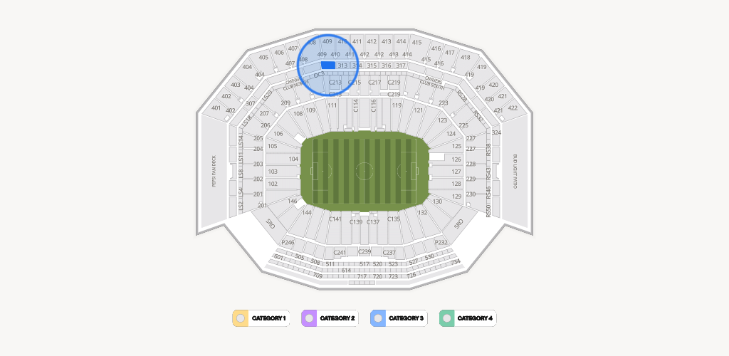 Levi's Stadium Seating Chart