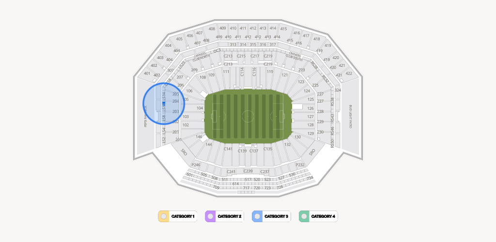 Levi's Stadium Seating Chart