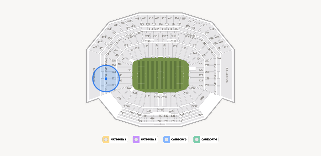 Levi's Stadium Seating Chart
