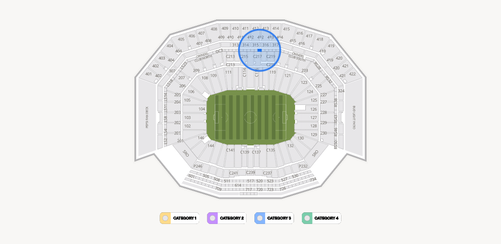 Levi's Stadium Seating Chart