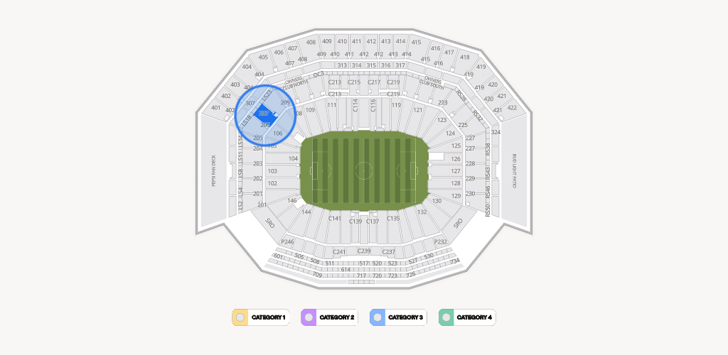 Levi's Stadium Seating Chart