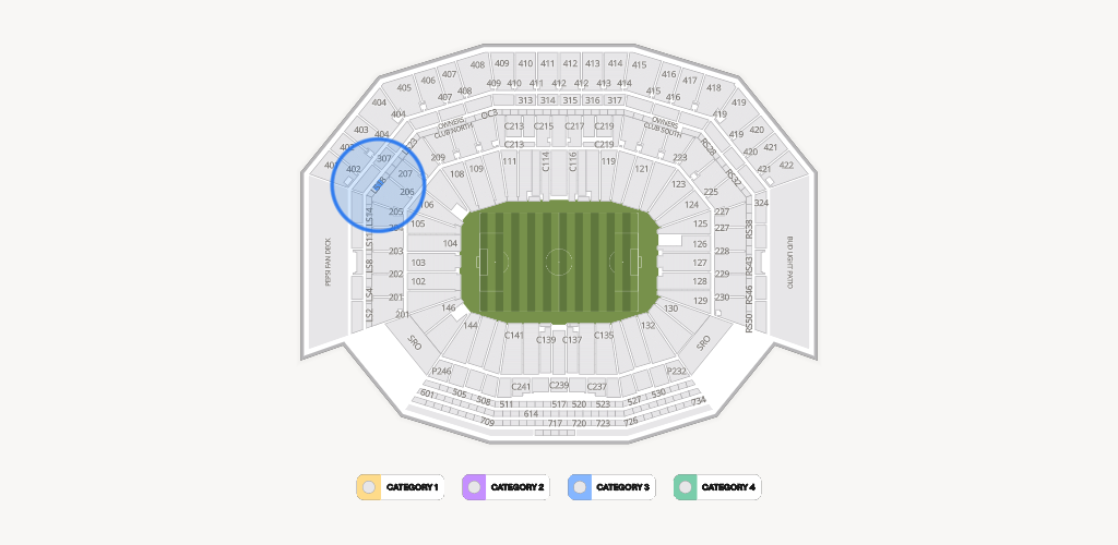 Levi's Stadium Seating Chart