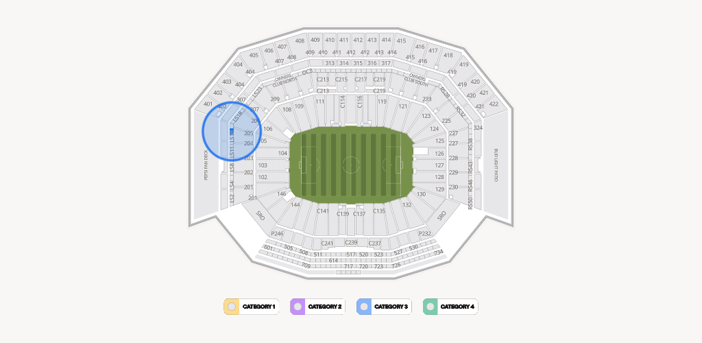 Levi's Stadium Seating Chart