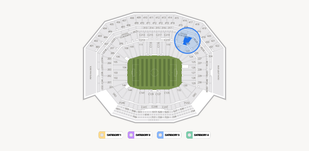 Levi's Stadium Seating Chart