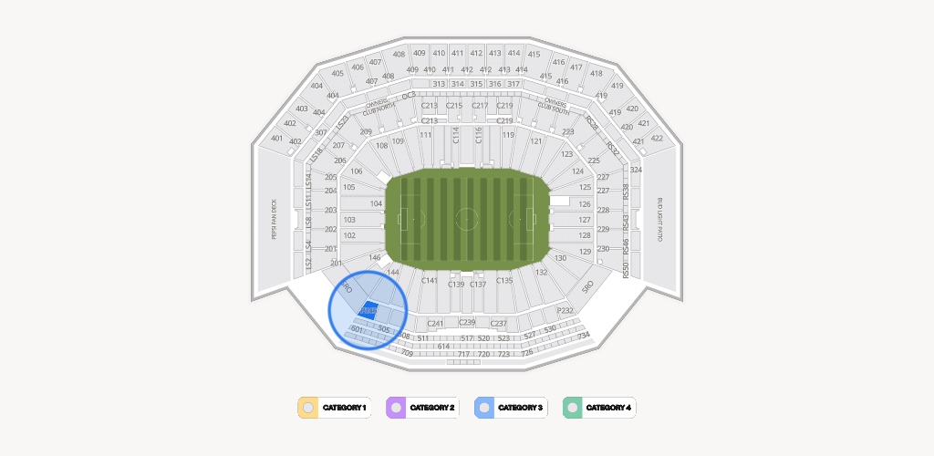 Levi's Stadium Seating Chart