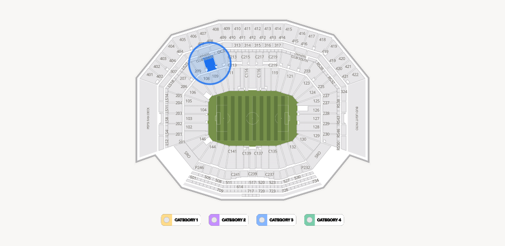 Levi's Stadium Seating Chart