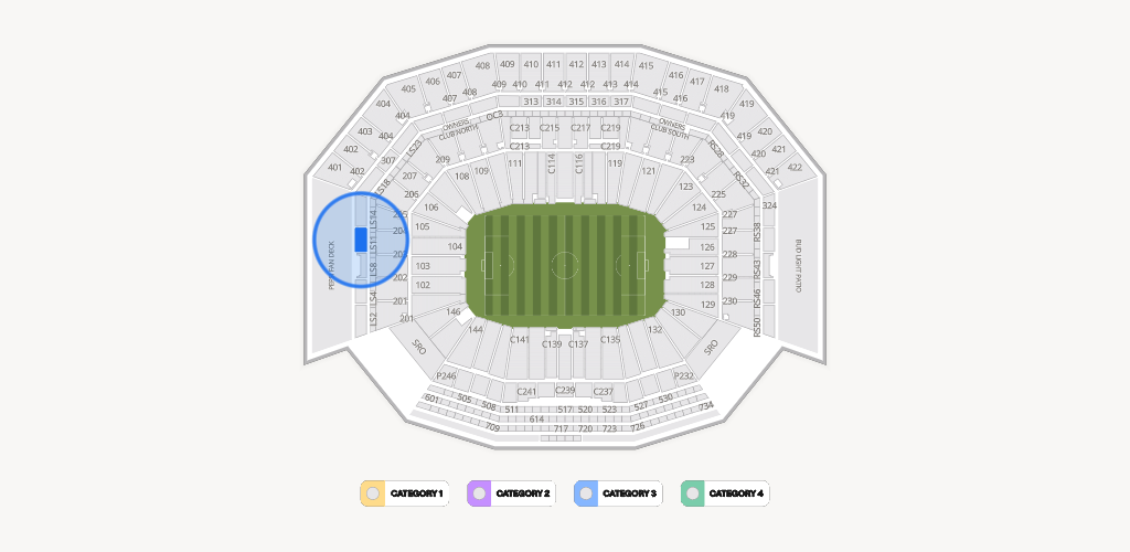 Levi's Stadium Seating Chart