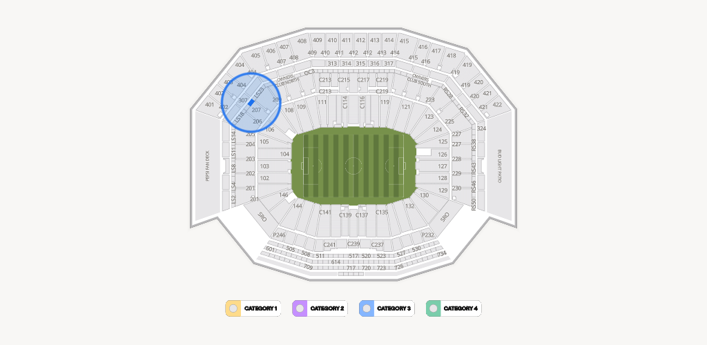 Levi's Stadium Seating Chart