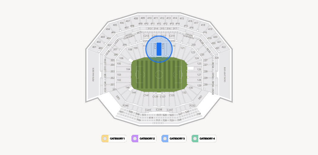 Levi's Stadium Seating Chart