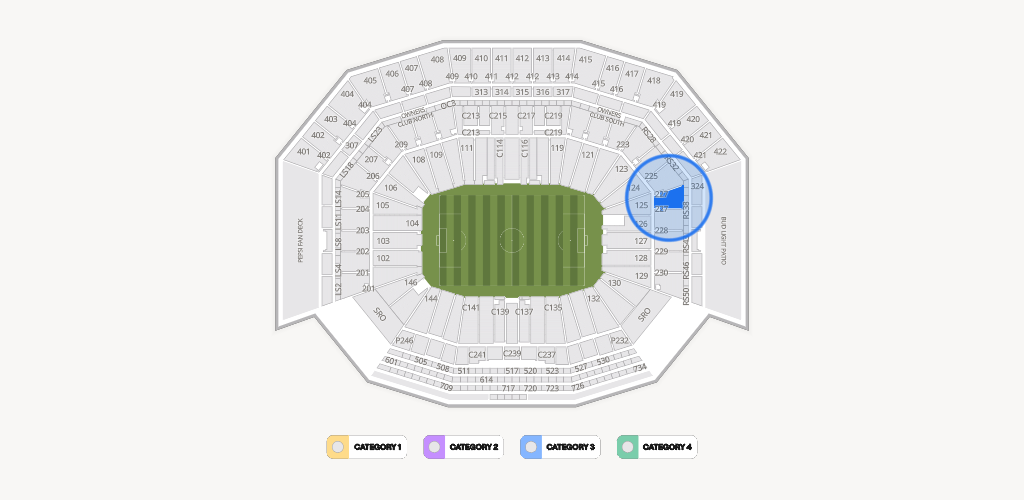 Levi's Stadium Seating Chart