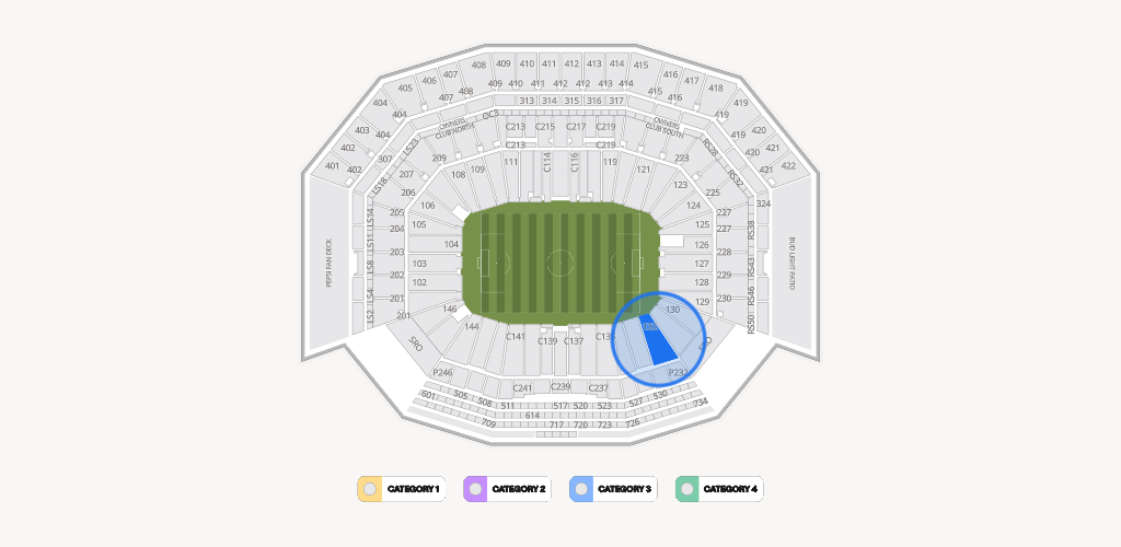 Levi's Stadium Seating Chart