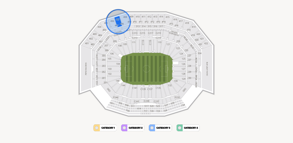 Levi's Stadium Seating Chart