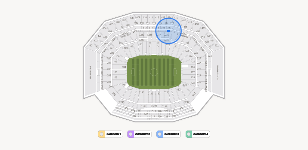 Levi's Stadium Seating Chart