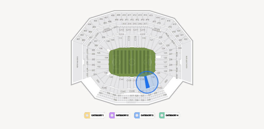 Levi's Stadium Seating Chart