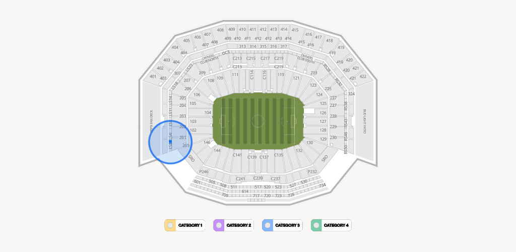 Levi's Stadium Seating Chart
