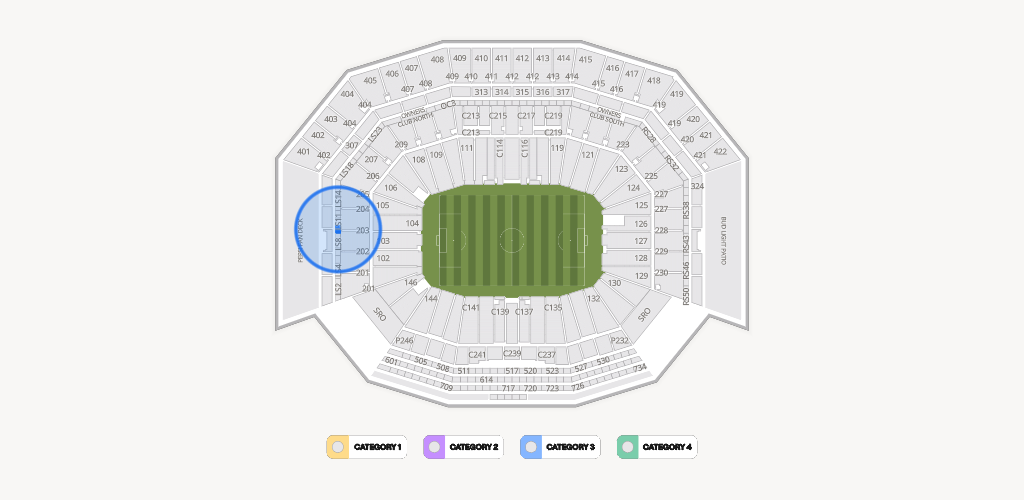 Levi's Stadium Seating Chart
