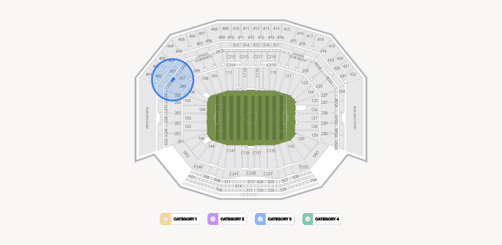 Levi's Stadium Seating Chart
