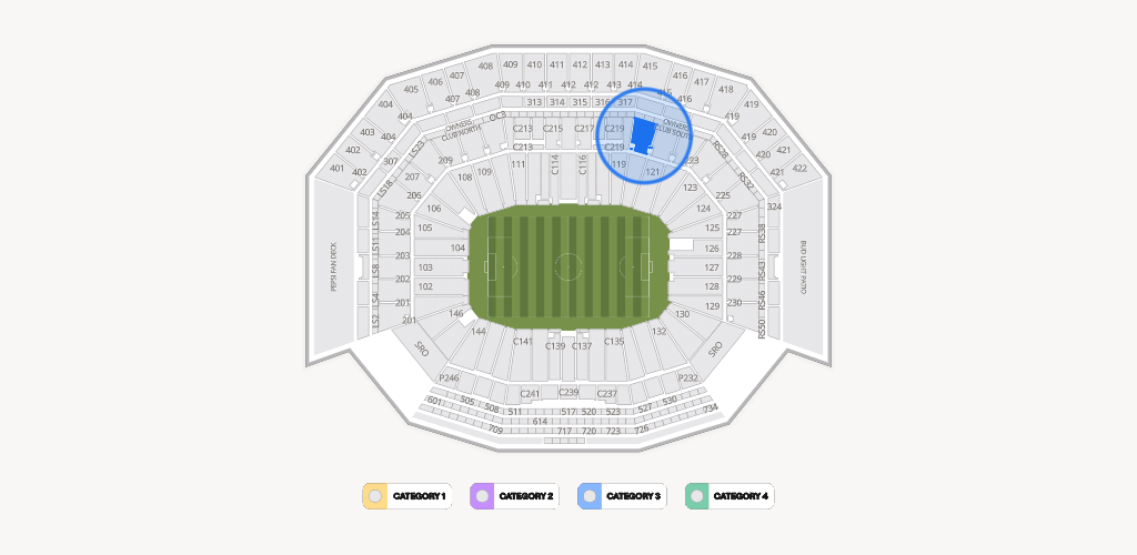 Levi's Stadium Seating Chart