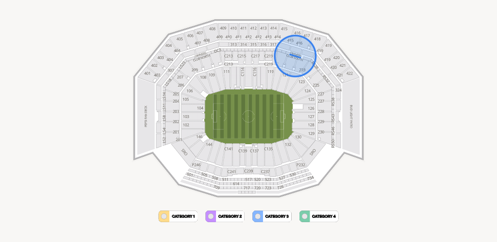Levi's Stadium Seating Chart
