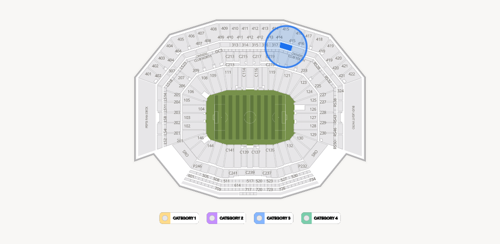 Levi's Stadium Seating Chart