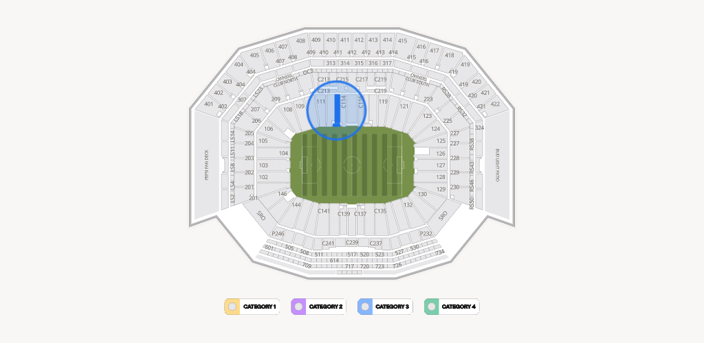Levi's Stadium Seating Chart
