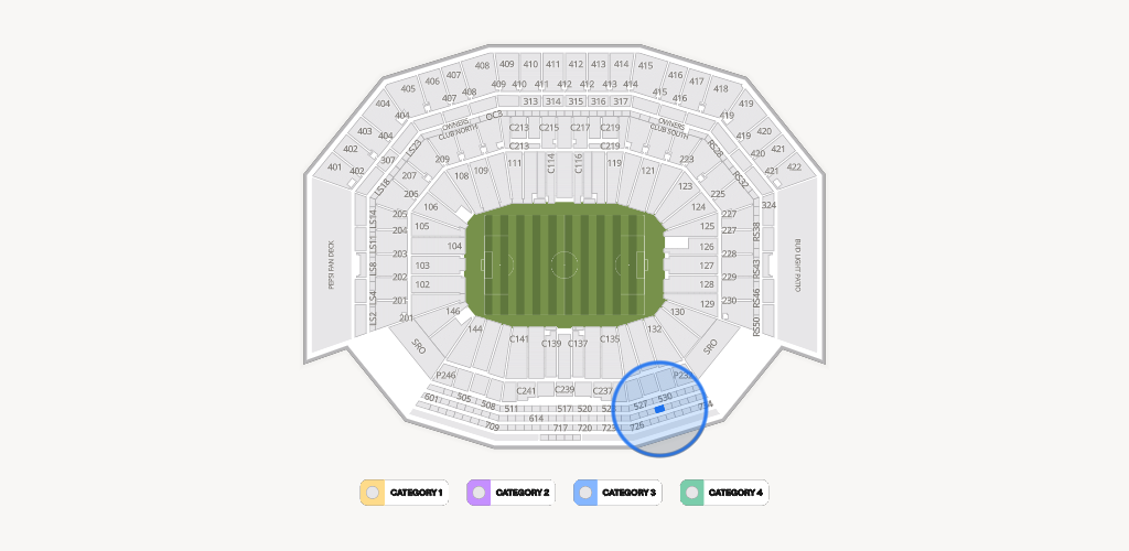 Levi's Stadium Seating Chart