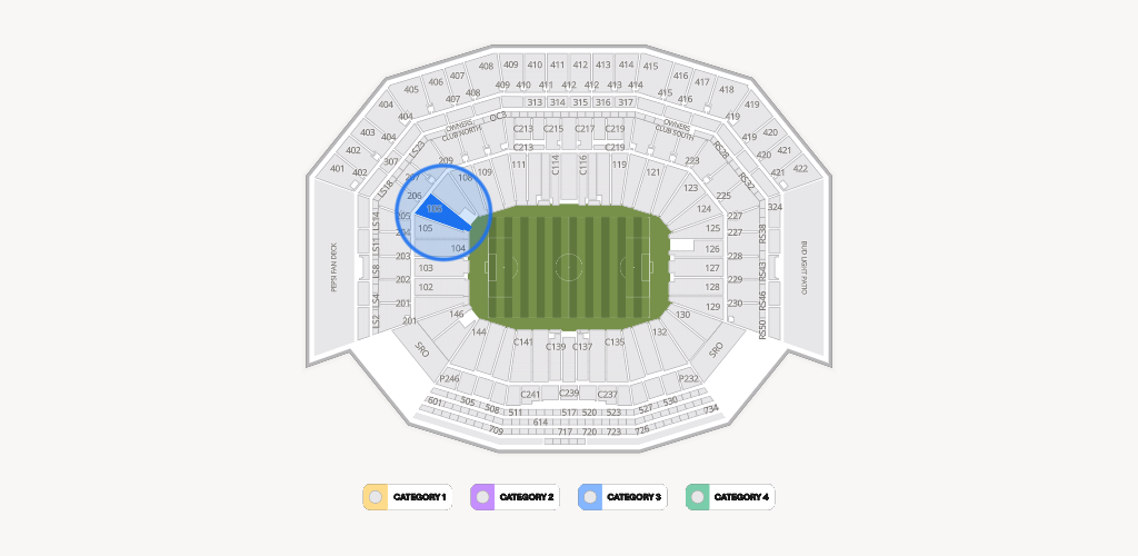 Levi's Stadium Seating Chart