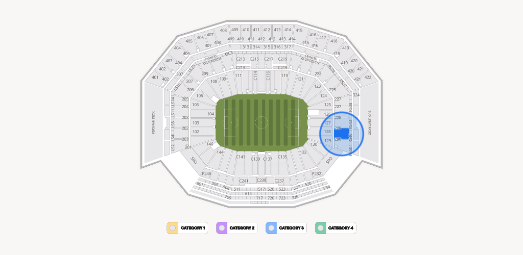 Levi's Stadium Seating Chart