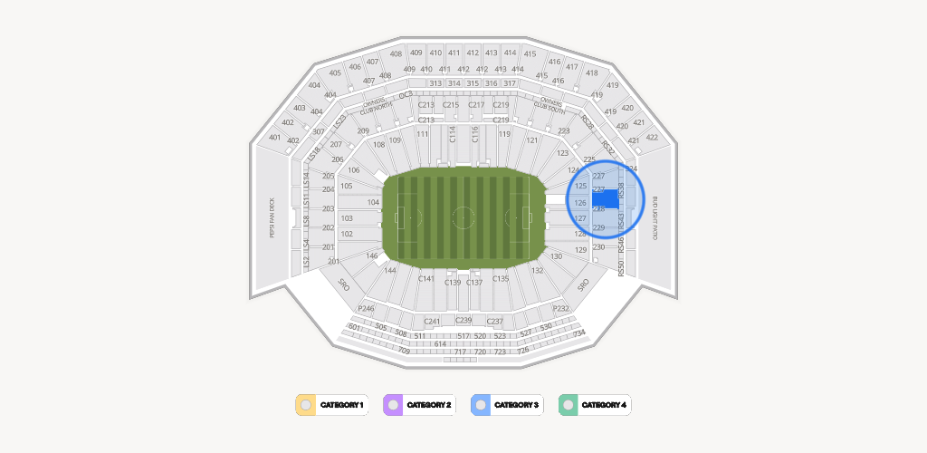 Levi's Stadium Seating Chart