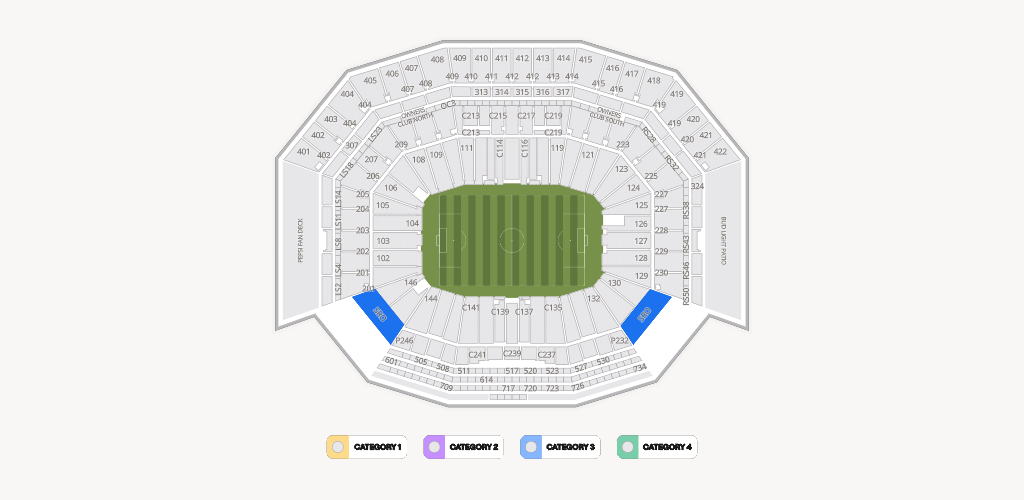 Levi's Stadium Seating Chart