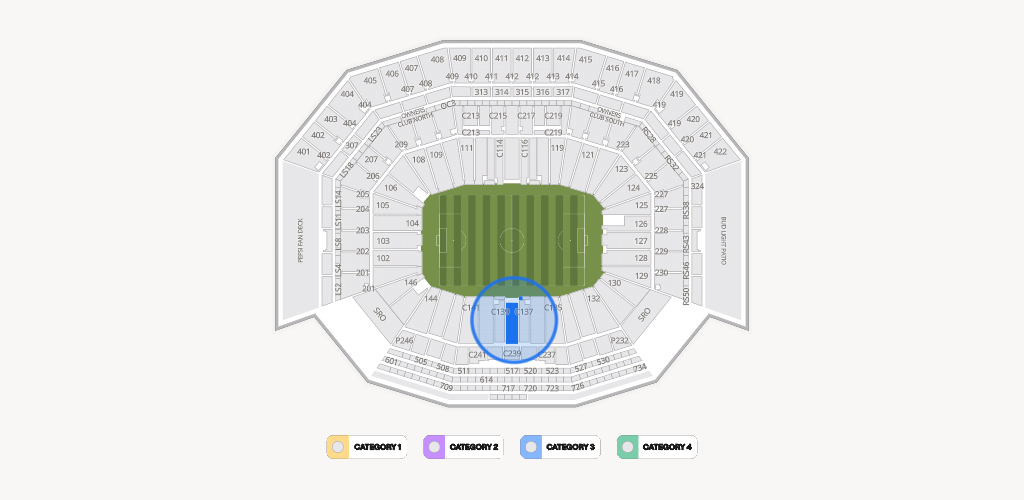 Levi's Stadium Seating Chart