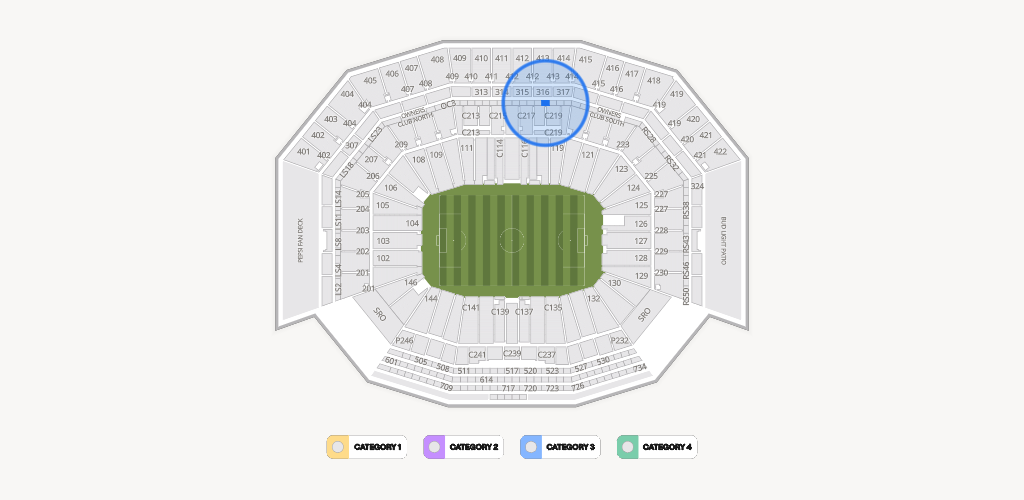 Levi's Stadium Seating Chart