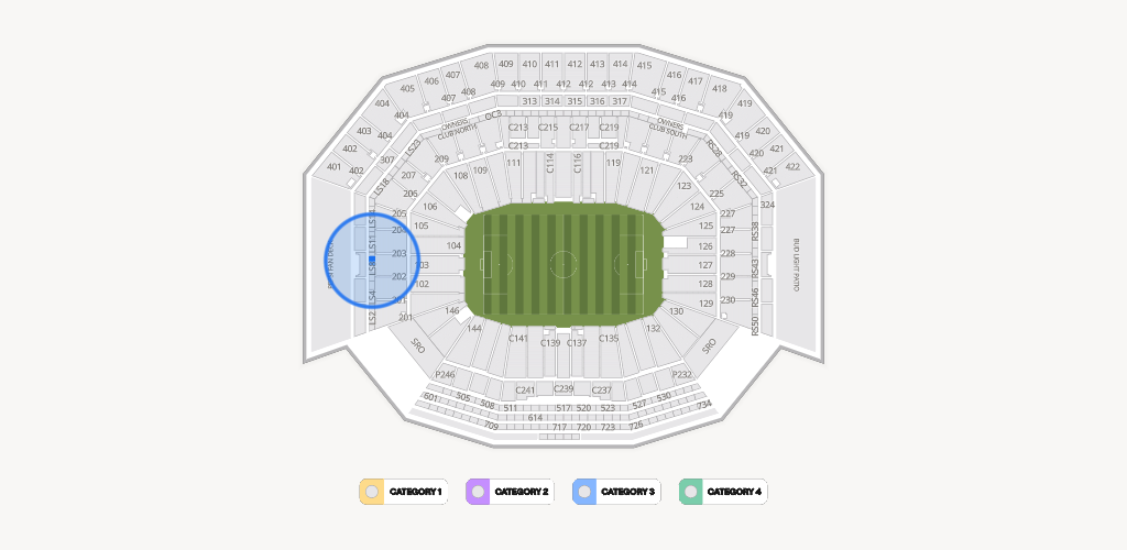 Levi's Stadium Seating Chart