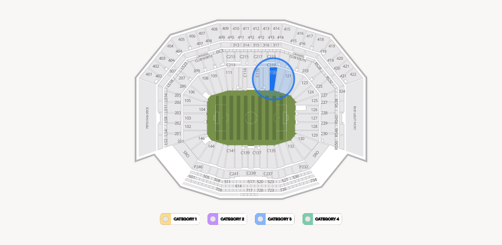 Levi's Stadium Seating Chart
