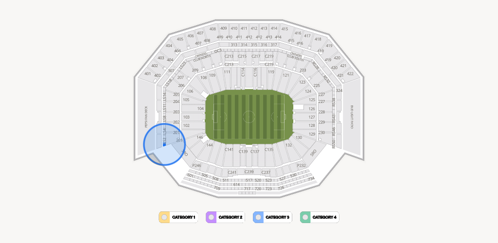 Levi's Stadium Seating Chart