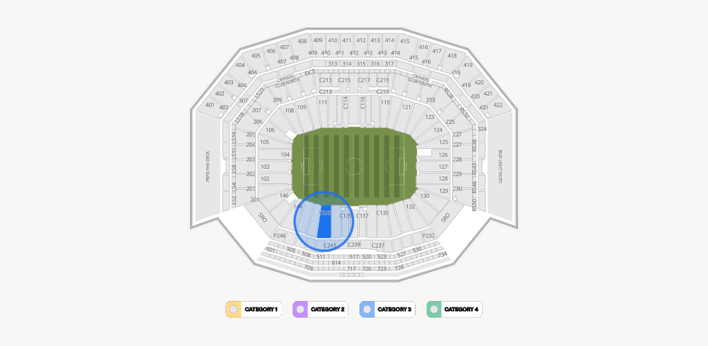 Levi's Stadium Seating Chart