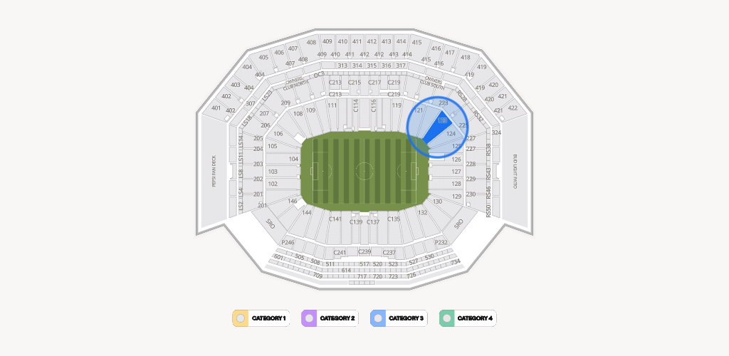 Levi's Stadium Seating Chart