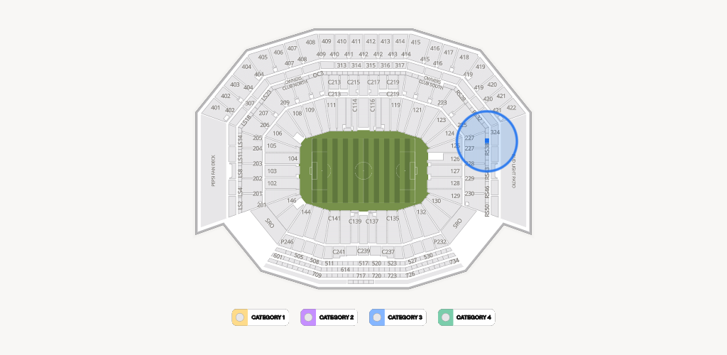 Levi's Stadium Seating Chart