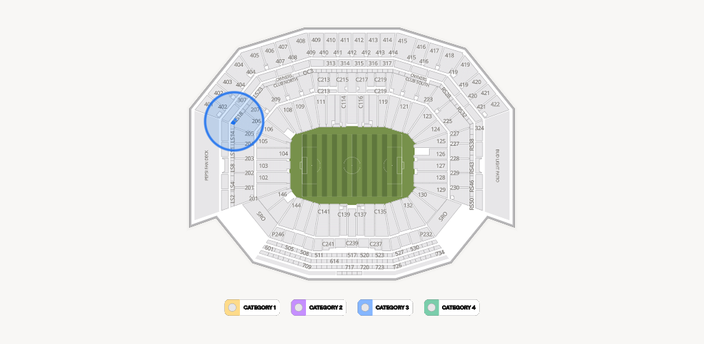 Levi's Stadium Seating Chart